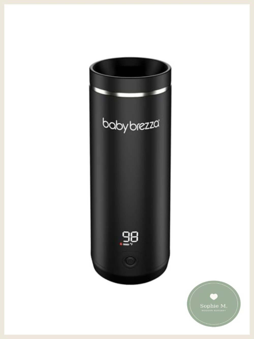Portable Baby Bottle Warmer for Breastmilk + Formula - Fast USB-C Rechargeable
